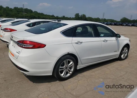 2018 Ford Fusion Se Hybrid z USA, uszkodzony, nr VIN 3FA6P0LU2JR129871
